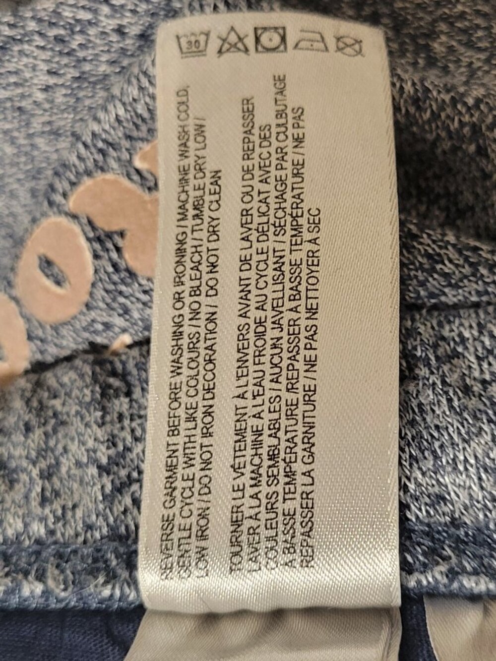 Roots Organic Original Cooper Beaver Sweatpants - Salt & Pepper / S - Picture 7 of 9